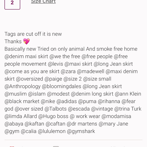 NWOT $35 FIRM  Free people we the free come as you are skirt new only tried on - Picture 8 of 10